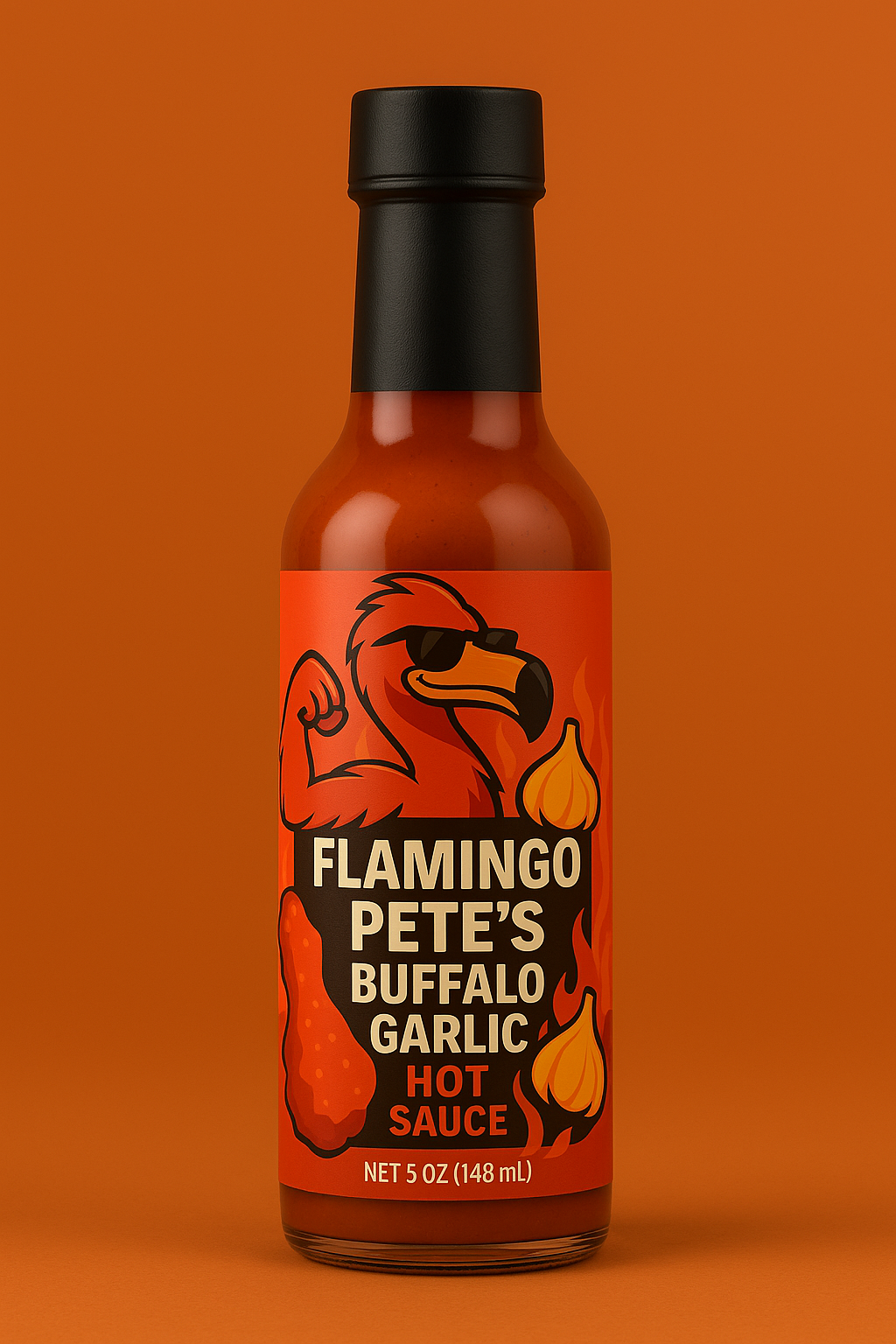 Buffalo Garlic Hot Sauce
